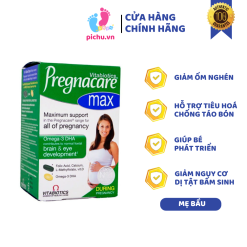 Viên Uống Vitamin Tổng Hợp Pregnacare Max Vitabiotics (84v) Anh Quốc - Dành Cho Bà Bầu