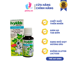Tinh Chất Giảm Ho Ivy Kids (20ml) Úc - Dùng Cho Trẻ Từ Sơ Sinh