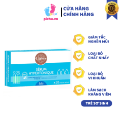 Nước Muối Sinh Lý Gifrer (20 ống) Pháp - Dành Cho Trẻ Sơ Sinh Và Trẻ Nhỏ