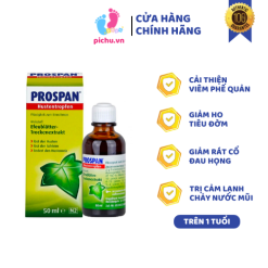 Siro Thảo Dược Giảm Ho Prospan (50ml) Đức - Cho Trẻ Trên 1 Tuổi